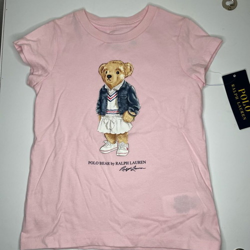Polo Ralph Lauren kids pink short-sleeve t-shirt new, size 3T