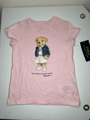 Polo Ralph Lauren kids pink short-sleeve t-shirt new, size 3T