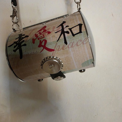 Little Earth Productions vintage barrel purse like new