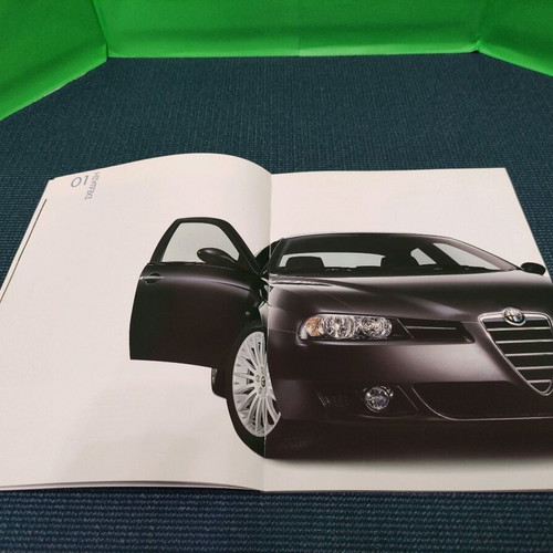 Alfa Romeo 156 Facelift 2004 brochure like new