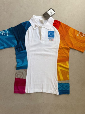 Polo t-shirt εθελοντή Ολυμπιακών Αγώνων Αθήνα 2004 καινούργιο