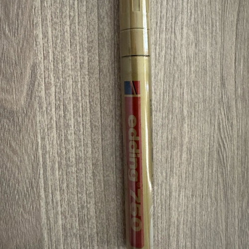 Edding 750 Oil Marker Gold New
