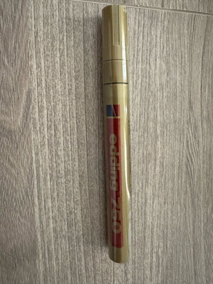 Edding 750 Oil Marker Gold New