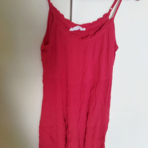 Primark sleeveless airy dress new, red