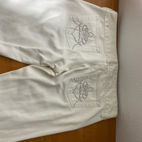 Diesel women's pants used, white, size 28