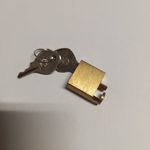 Vintage telephone lock with dial