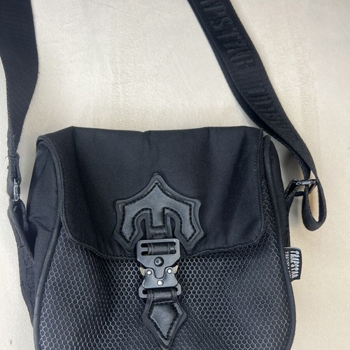 Black men's shoulder bag