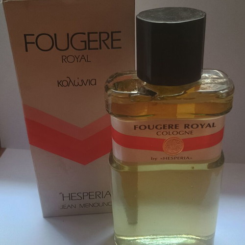 Vintage Fougere Royal cologne Jean Menounos 200 ml like new, 80s decade