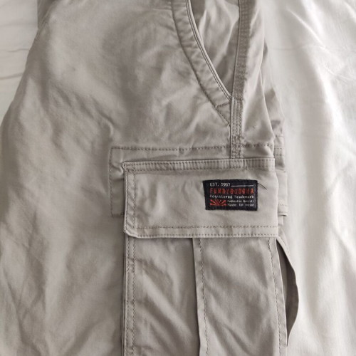 Funky Buddha men's cargo shorts, size 28, beige
