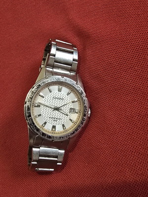 Casio wristwatch, silver, men's