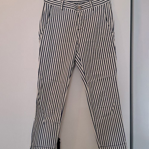 Edward Jeans Striped Pants (S)