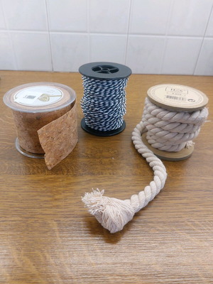 Craft cords and ribbons like new