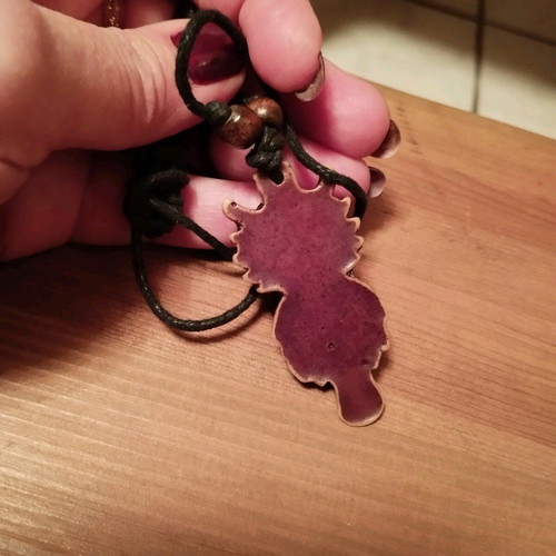 Boho owl necklace used in excellent condition