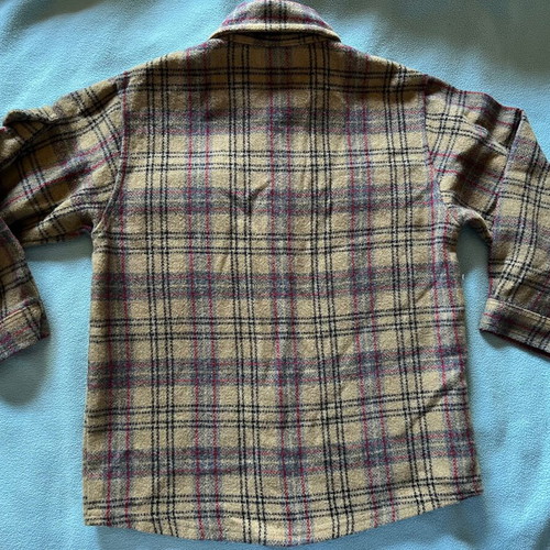 Winter wool blend shirt for boys, size 6 years
