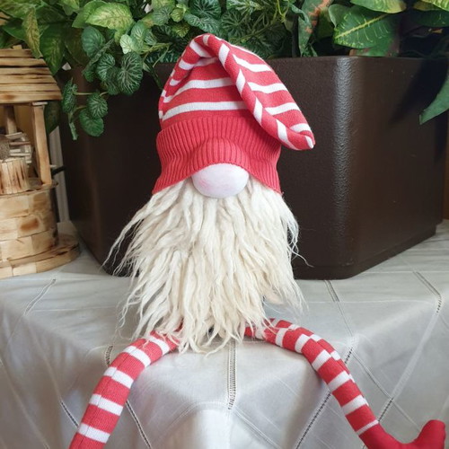 Decorative gnome pair new, handmade 25-27cm