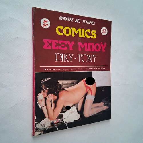 Erotic Comics Sexy Boy No 871 Piky - Tony used, small wear