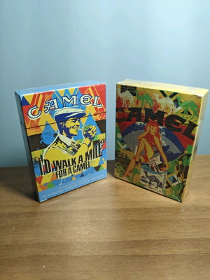 Camel комплект винтидж рекламни карти за игра употребявани