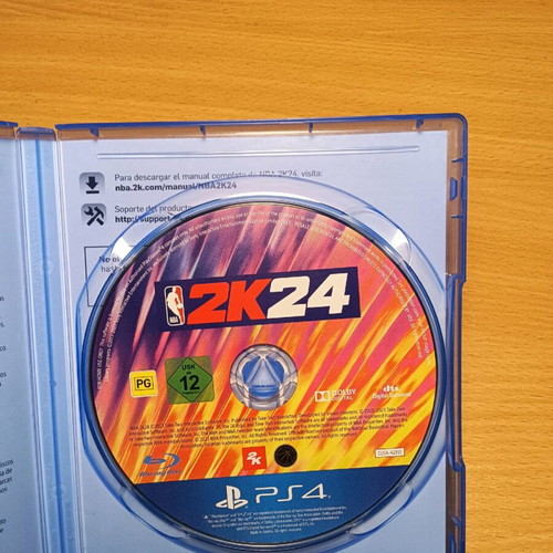NBA2K24 PS4 game like new, sports