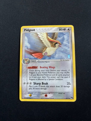 Pidgeot Pop Series 2 Set Nintendo Pokemon TCG holo rare like new