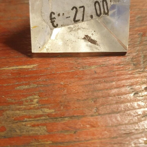Natural crystal quartz pyramid like new, 4 cm, 44 grams
