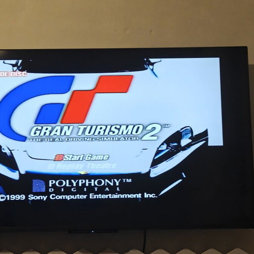Gran Turismo 2 PlayStation 1 game, complete discs and manuals