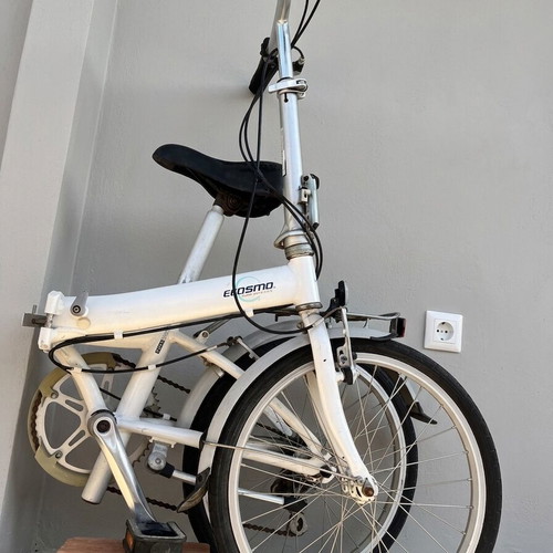 Ecosmo Folding City Bike 20" Aluminum with Shimano Gears used