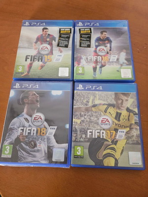 Fifa15 - fifa16 -fifa17- fifa18 για playstation  ps4