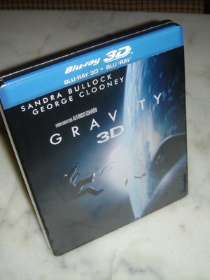 Gravity 3D Blu-Ray ελληνική έκδοση metal pack καινούργιο