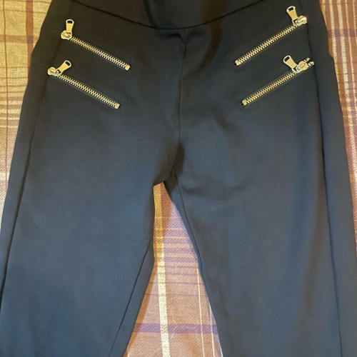 Zara leggings used, size S with decorative zippers