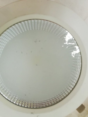 Gypsum board blafoniera diameter 23 cm with led power supplies