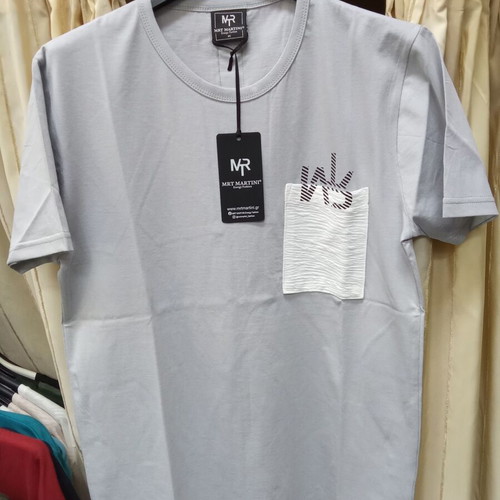T-Shirt MRT Pocket Grey new Martini cotton