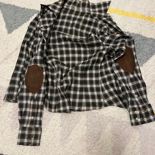 Iceberg shirt brown and green like new, size S