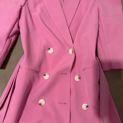 Pink Bershka jacket dress like new noXS