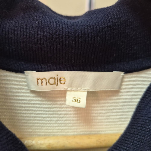 Maje dress like new, ivory, size S