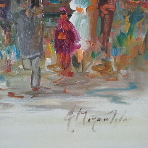 Fofi Mouratidou oil painting on canvas