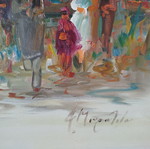 Fofi Mouratidou oil painting on canvas