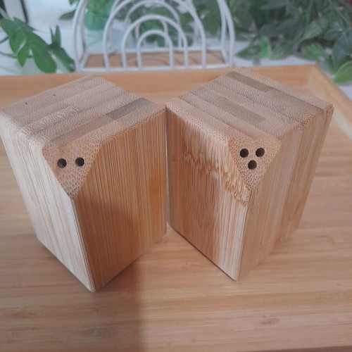 Bamboo kitchen organization set like new 4-piece IKEA