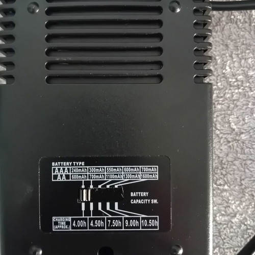 Orbit battery charger used AA, AAA