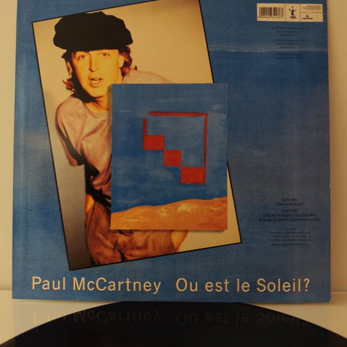 Paul McCartney Ou Est Le Soleil? 12" Maxi-Single 1989 like new