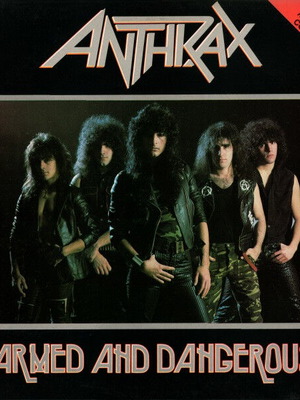 Anthrax Armed and Dangerous CD μεταχειρισμένο, metal