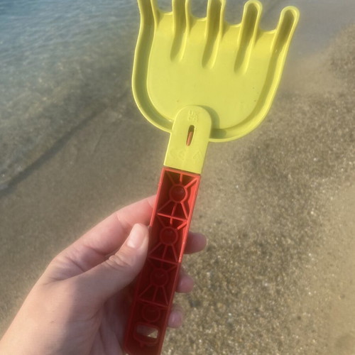 Beach toy, red