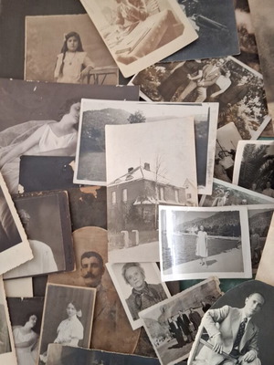 Φωτογραφίες μεταχειρισμένες, πακέτο 125 κυρίως ασπρόμαυρες