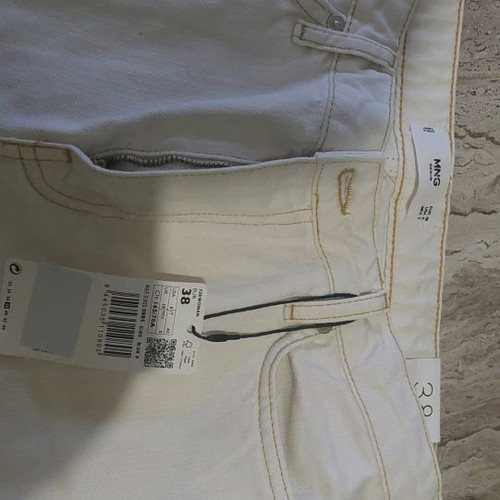 Mango women's white pants new, size XS