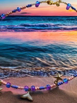 Κολιέ με ουρά γοργονας