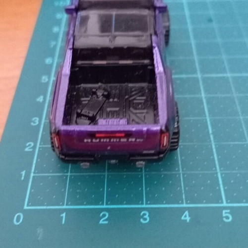 Hot Wheels 2021 GMC Hummer EV Violet HW Vert Vitesse 6/10 like new