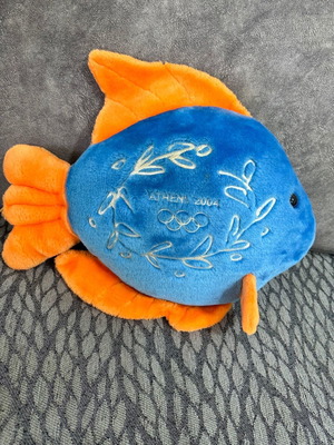 Collectible pillow Olympic Games Athens 2004 used