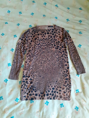 Рокля Next употребявана, кафява, размер 14