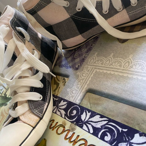Canvas boots like new, athletic style, size 39