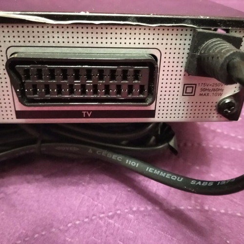 Golden Media Mania HD digital receiver used with remote control