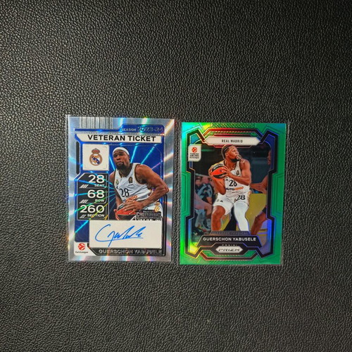 Panini Euroleague Contenders 2025-2026 Guerschon Yabusele cards like new